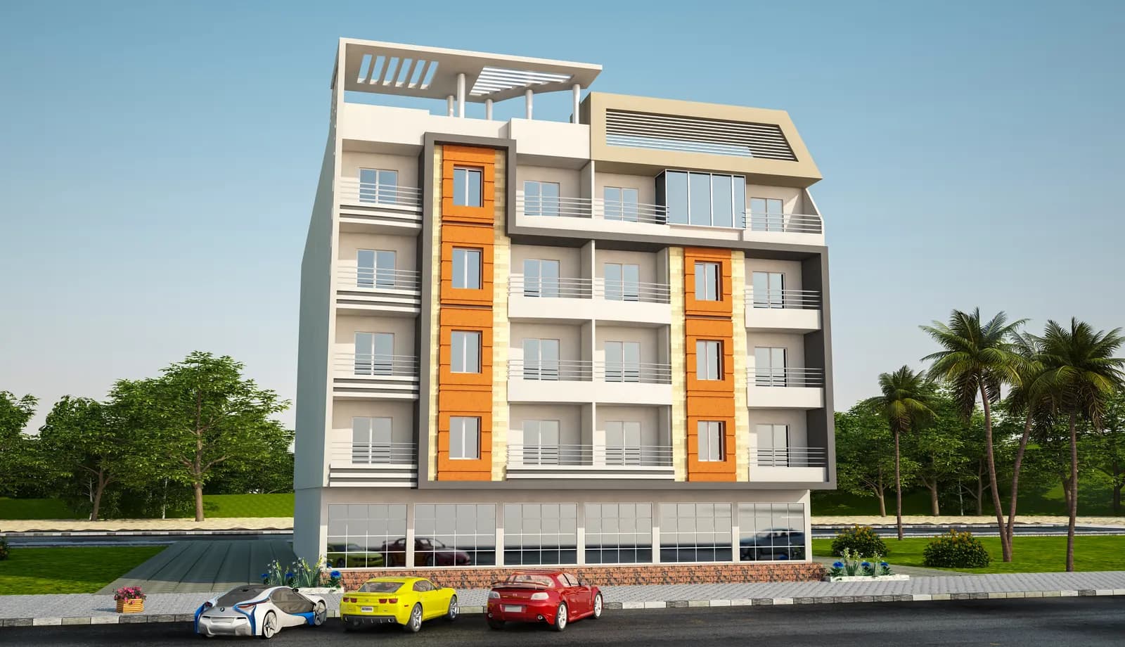 Marina View architectural rendering