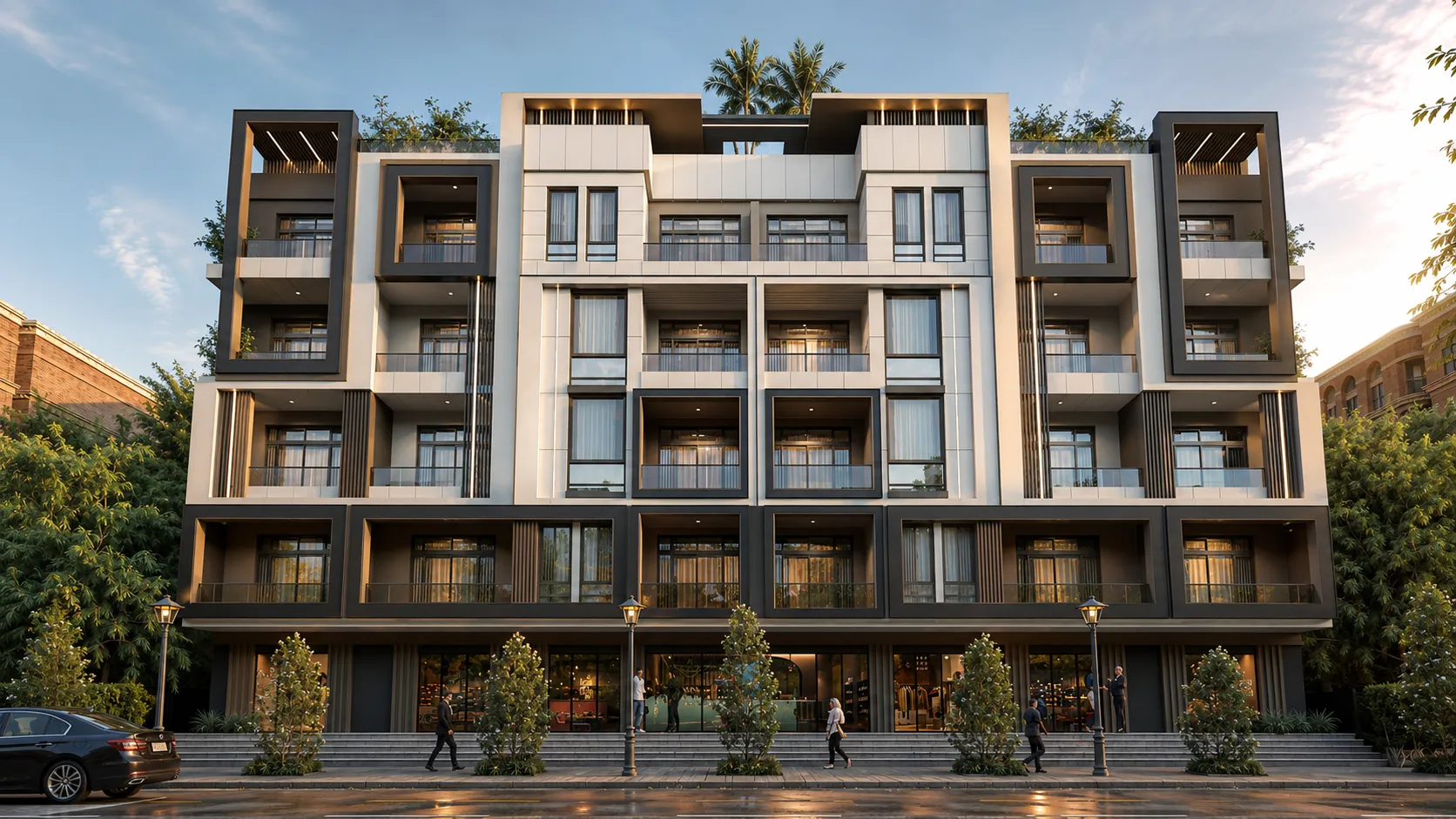 Ibiza Bay 3D render 3
