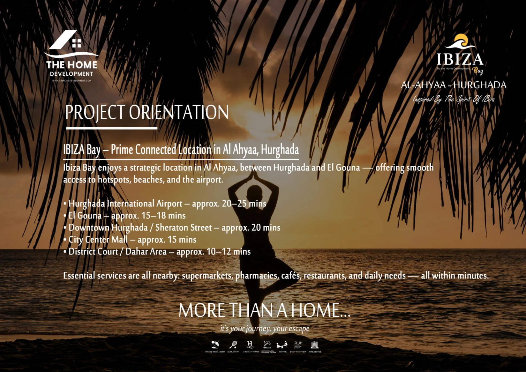 Ibiza Bay location and orientation